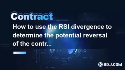 How to use the RSI divergence to determine the potential reversal of the contract? How to use the RSI divergence to determine the potential reversal of the contract?