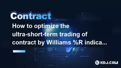 How to optimize the ultra-short-term trading of contract by Williams %R indicator? How to optimize the ultra-short-term trading of contract by Williams %R indicator?