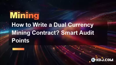 How to Write a Dual Currency Mining Contract? Smart Audit Points How to Write a Dual Currency Mining Contract? Smart Audit Points