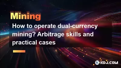 How to operate dual-currency mining? Arbitrage skills and practical cases How to operate dual-currency mining? Arbitrage skills and practical cases