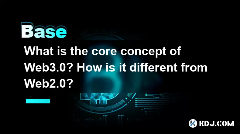 What is the core concept of Web3.0? How is it different from Web2.0? What is the core concept of Web3.0? How is it different from Web2.0?
