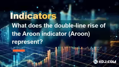 What does the double-line rise of the Aroon indicator (Aroon) represent? What does the double-line rise of the Aroon indicator (Aroon) represent?