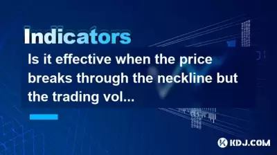 Is it effective when the price breaks through the neckline but the trading volume does not increase? Is it effective when the price breaks through the neckline but the trading volume does not increase?