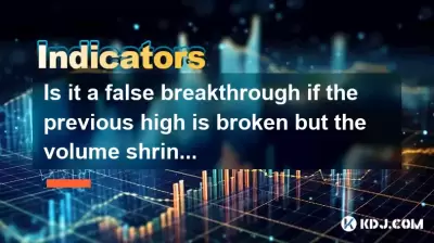 Is it a false breakthrough if the previous high is broken but the volume shrinks? Is it a false breakthrough if the previous high is broken but the volume shrinks?