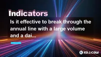 Is it effective to break through the annual line with a large volume and a daily limit at a low level? Is it effective to break through the annual line with a large volume and a daily limit at a low level?