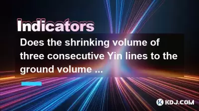 Does the shrinking volume of three consecutive Yin lines to the ground volume indicate a reversal? Does the shrinking volume of three consecutive Yin lines to the ground volume indicate a reversal?