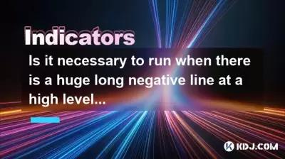 Is it necessary to run when there is a huge long negative line at a high level? Is it necessary to run when there is a huge long negative line at a high level?