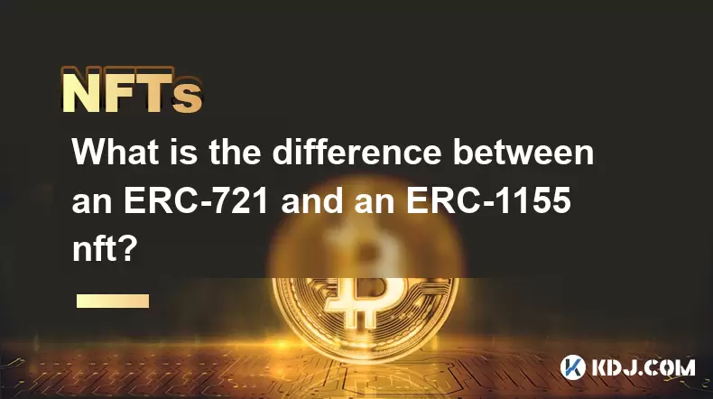 Was ist der Unterschied zwischen einem ERC-721 und einem ERC-1155 NFT? Was ist der Unterschied zwischen einem ERC-721 und einem ERC-1155 NFT?