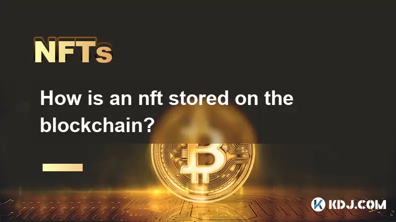 Wie wird ein NFT auf der Blockchain gespeichert? Wie wird ein NFT auf der Blockchain gespeichert?
