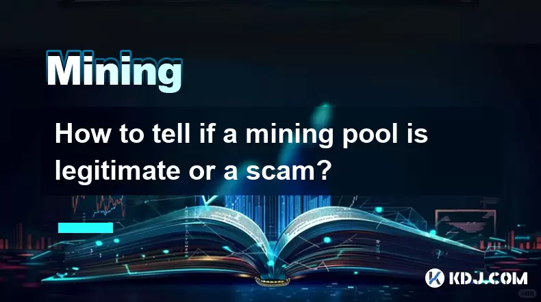 Comment savoir si une piscine minière est légitime ou une arnaque? Comment savoir si une piscine minière est légitime ou une arnaque?