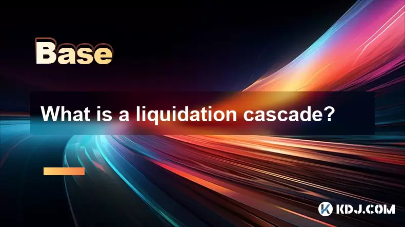 What is a liquidation cascade? What is a liquidation cascade?