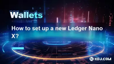 How to set up a new Ledger Nano X? How to set up a new Ledger Nano X?