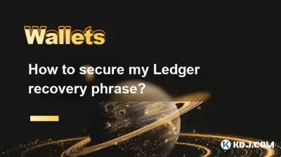 How to secure my Ledger recovery phrase? How to secure my Ledger recovery phrase?