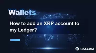 How to add an XRP account to my Ledger? How to add an XRP account to my Ledger?