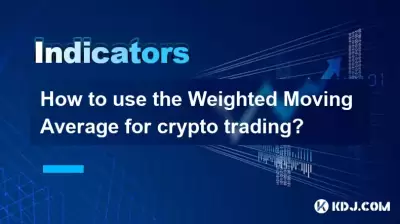 How to use the Weighted Moving Average for crypto trading? How to use the Weighted Moving Average for crypto trading?