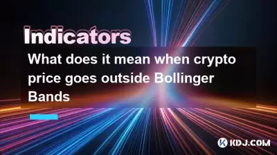 What does it mean when crypto price goes outside Bollinger Bands What does it mean when crypto price goes outside Bollinger Bands