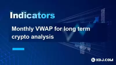 Monthly VWAP for long term crypto analysis Monthly VWAP for long term crypto analysis
