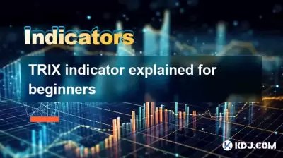 TRIX indicator explained for beginners TRIX indicator explained for beginners