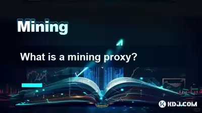 What is a mining proxy? What is a mining proxy?