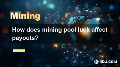 How does mining pool luck affect payouts? How does mining pool luck affect payouts?