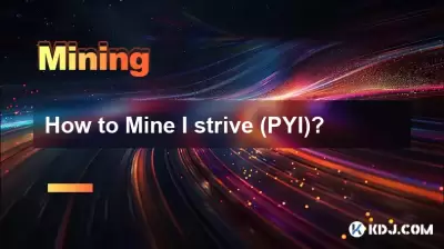 How to Mine I strive (PYI)? How to Mine I strive (PYI)?