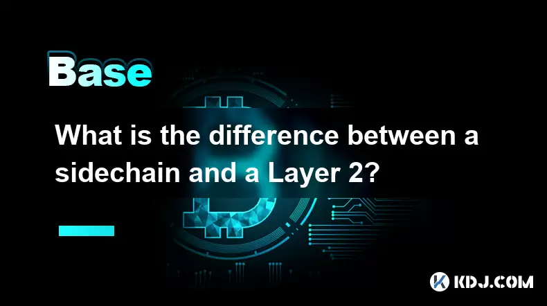 Was ist der Unterschied zwischen einem Sidechain und einer Schicht 2? Was ist der Unterschied zwischen einem Sidechain und einer Schicht 2?