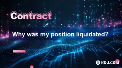 Why was my position liquidated? Why was my position liquidated?