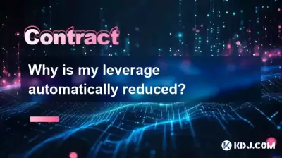 Why is my leverage automatically reduced? Why is my leverage automatically reduced?