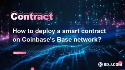 How to deploy a smart contract on Coinbase's Base network? How to deploy a smart contract on Coinbase's Base network?