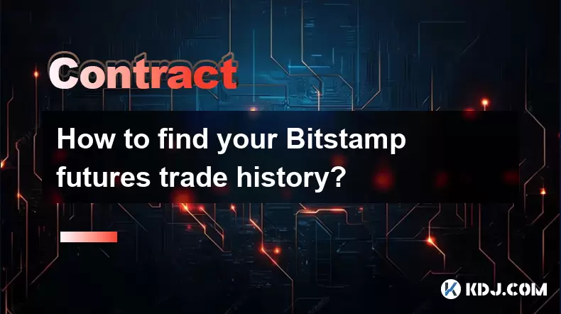 Comment trouver votre histoire commerciale à terme Bitstamp? Comment trouver votre histoire commerciale à terme Bitstamp?