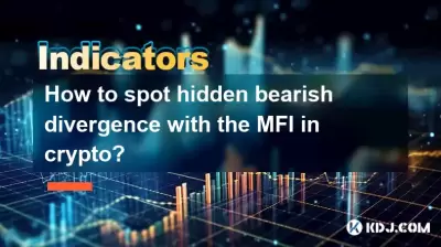 How to spot hidden bearish divergence with the MFI in crypto? How to spot hidden bearish divergence with the MFI in crypto?