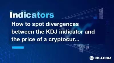 How to spot divergences between the KDJ indicator and the price of a cryptocurrency? How to spot divergences between the KDJ indicator and the price of a cryptocurrency?
