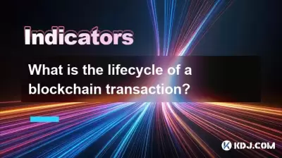 What is the lifecycle of a blockchain transaction? What is the lifecycle of a blockchain transaction?