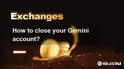 How to close your Gemini account? How to close your Gemini account?