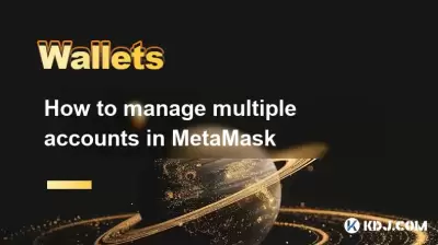 So verwalten Sie mehrere Konten in Metamask So verwalten Sie mehrere Konten in Metamask