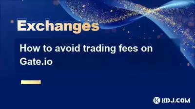 How to avoid trading fees on Gate.io How to avoid trading fees on Gate.io