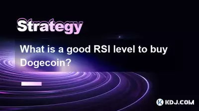 What is a good RSI level to buy Dogecoin? What is a good RSI level to buy Dogecoin?