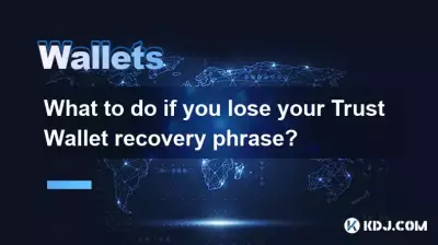 What to do if you lose your Trust Wallet recovery phrase? What to do if you lose your Trust Wallet recovery phrase?