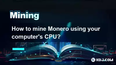 How to mine Monero using your computer's CPU? How to mine Monero using your computer's CPU?