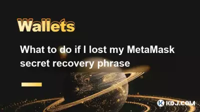 What to do if I lost my MetaMask secret recovery phrase What to do if I lost my MetaMask secret recovery phrase