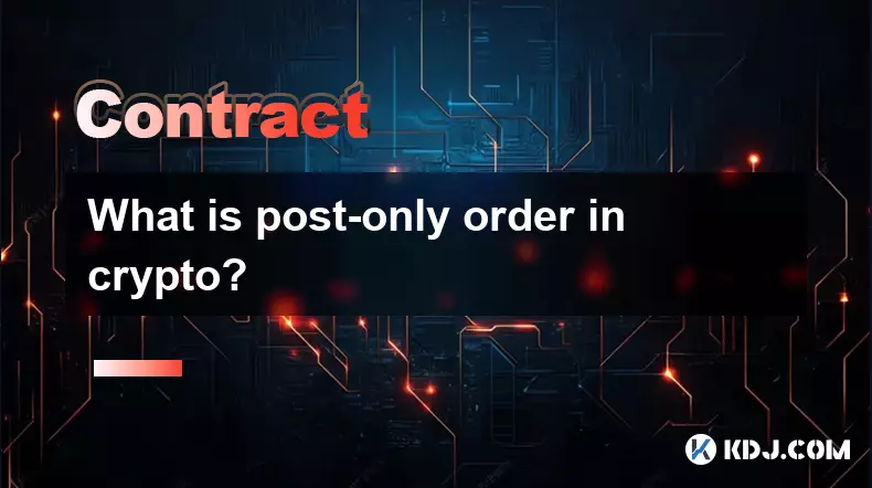 Was ist Post-Nur-Post-Order in Crypto? Was ist Post-Nur-Post-Order in Crypto?