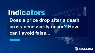 Does a price drop after a death cross necessarily occur? How can I avoid false signals? Does a price drop after a death cross necessarily occur? How can I avoid false signals?