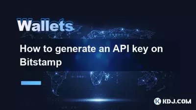 How to generate an API key on Bitstamp How to generate an API key on Bitstamp
