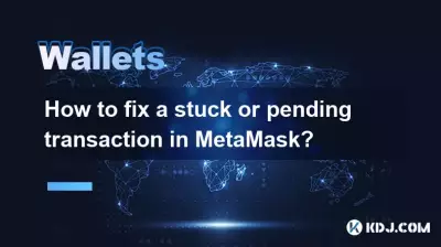 How to fix a stuck or pending transaction in MetaMask? How to fix a stuck or pending transaction in MetaMask?