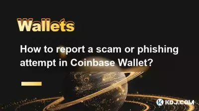 How to report a scam or phishing attempt in Coinbase Wallet? How to report a scam or phishing attempt in Coinbase Wallet?