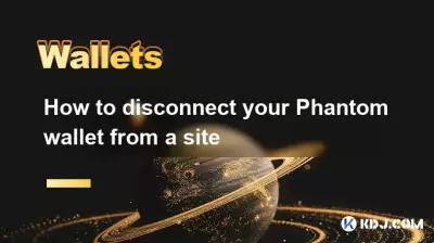 How to disconnect your Phantom wallet from a site How to disconnect your Phantom wallet from a site
