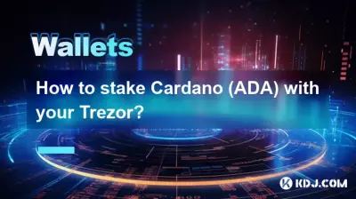 How to stake Cardano (ADA) with your Trezor? How to stake Cardano (ADA) with your Trezor?