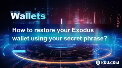 How to restore your Exodus wallet using your secret phrase? How to restore your Exodus wallet using your secret phrase?