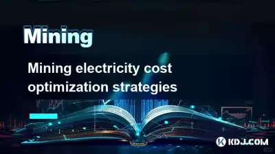 Mining electricity cost optimization strategies Mining electricity cost optimization strategies