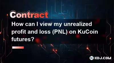 How can I view my unrealized profit and loss (PNL) on KuCoin futures? How can I view my unrealized profit and loss (PNL) on KuCoin futures?